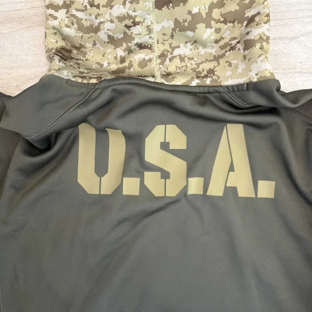 Nike Minnesota Vikings Salute to Service Hoodie Small S Green USA NFL Dri-FIT